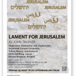 TAVENER_Lament_for_Jerusalem